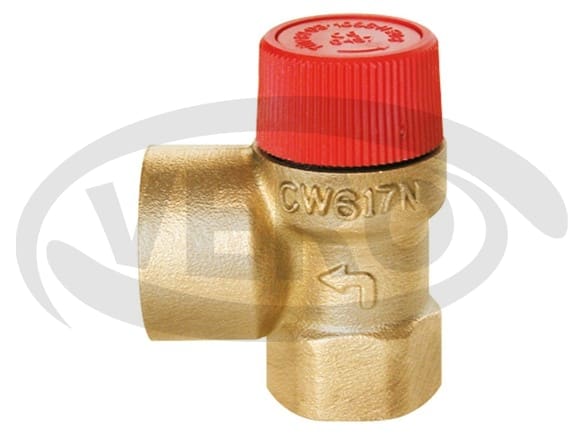 Zawór bezpieczeństwa 1/2" GW x 3/4" GW - art. 575
