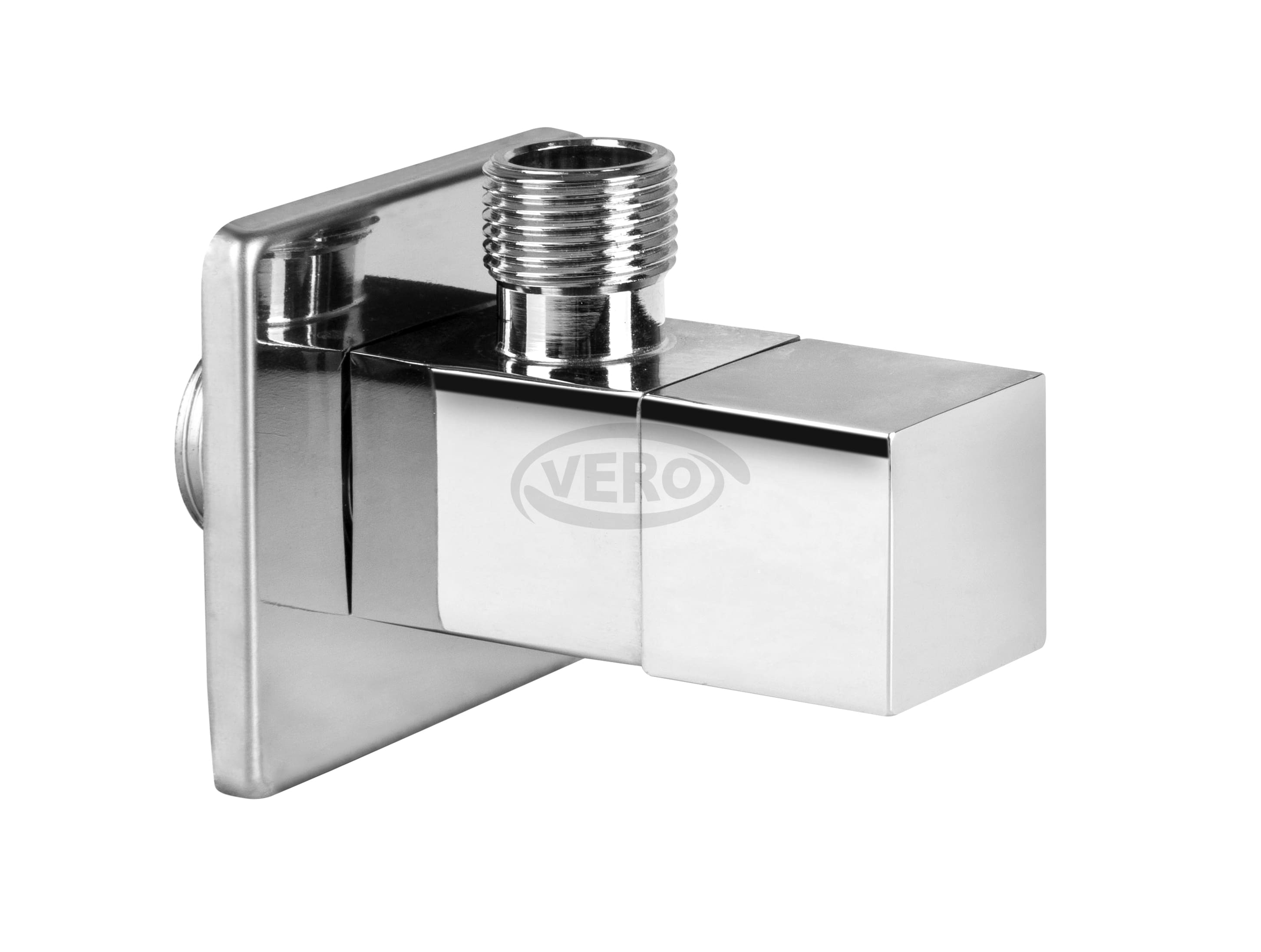 Zawór Kątowy z głowicą ceramiczną Cubic