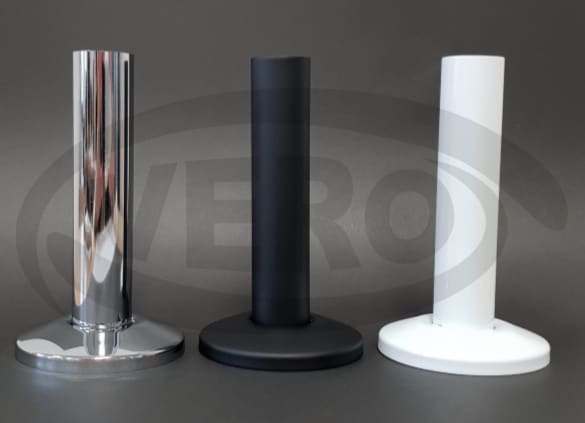 ROZETA MASKUJĄCA OKRĄGŁA Z RURKĄ  L-100MM
